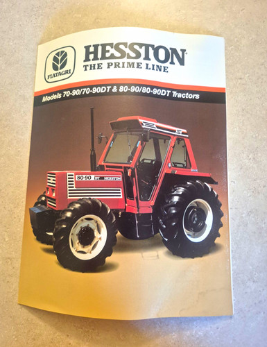 Brochure trattore vintage